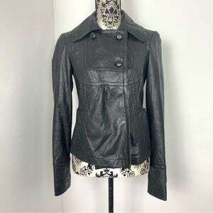 ONLY Limitless Garnet Leather Jacket